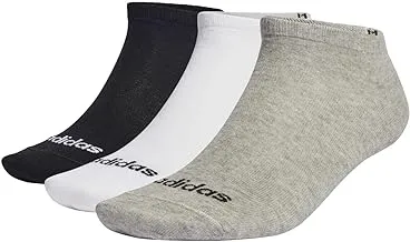 Adidas thin linear low-cut socks 3 pairs socks for unisex