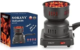 SUKANY 220V - 1000 Watts Charcoal Camping Electric Stove Coal Burner SK-5103, Black