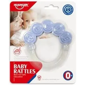 Huanger Baby Rattles ABCDE Shape