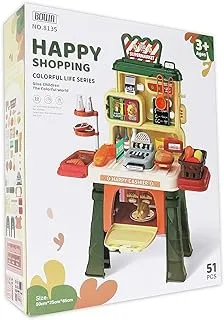 Supermarket Set, 51pcs 50*25*65cm, 3+