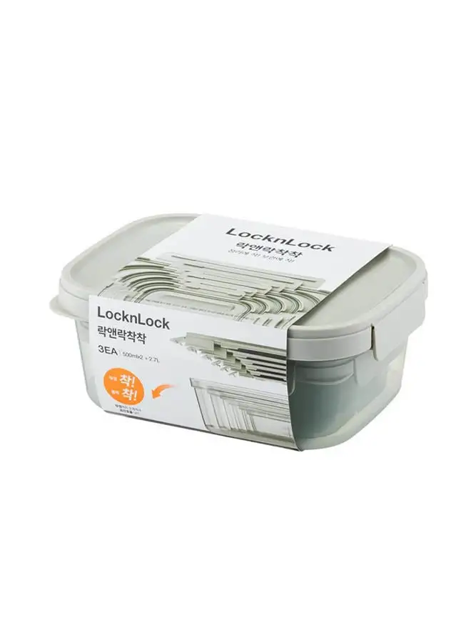 LocknLock Storage Set Nestopia 3 Pcs