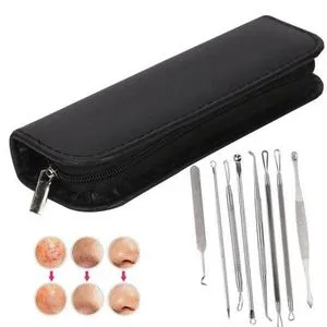 Blackhead Cleaning Tool - Professional Blackhead Extractor Exfoliating Tool Kit.