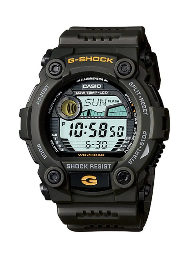 G-SHOCK Men's Digital Round Water Resistance Wrist Watch G-7900-3DR