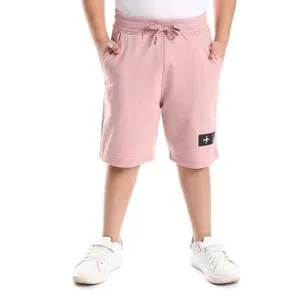 AlNasser Plain Dusty Rose Boys Short