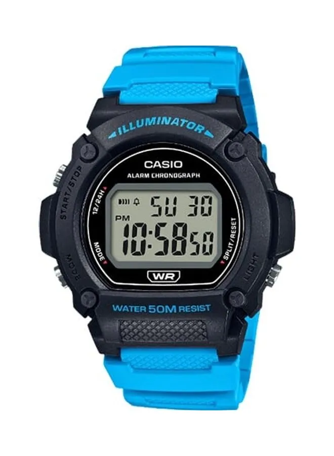 CASIO Men's Digital Wrist Watch W-219H-2A2VDF