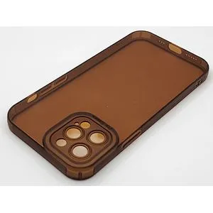 Slim Silicone IPhone 12 Pro (6.1 Inch) Case Ultimate Protection - Brown