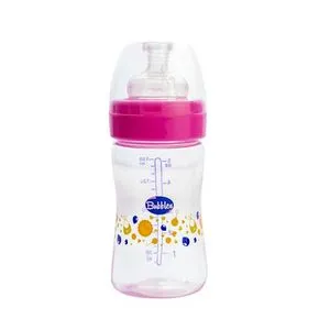 Bubbles Classic Baby Bottle 180ml PINK