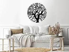 Home Gallery tree Sticker wall decal Black 80x80 H01610