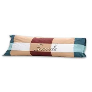 Snooze Long Pillowcases, Brown Caro Design