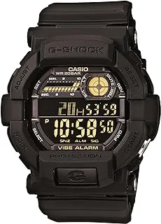 Casio G-Shock Men's Digital Dial Black Resin Band Watch [GD-350-1B]