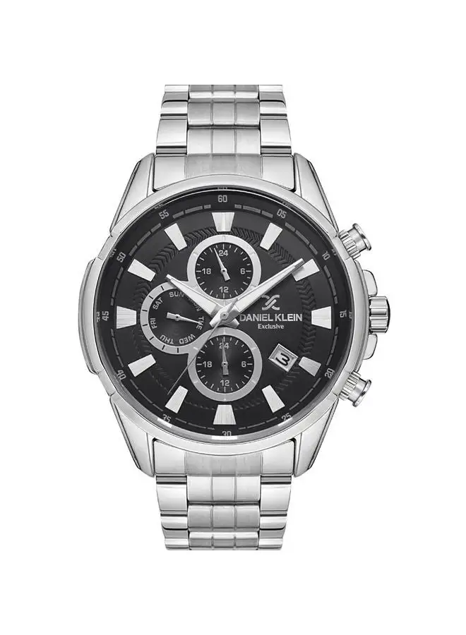 DANIEL KLEIN Stainless Steel Chronograph Watch DK.1.13103-1