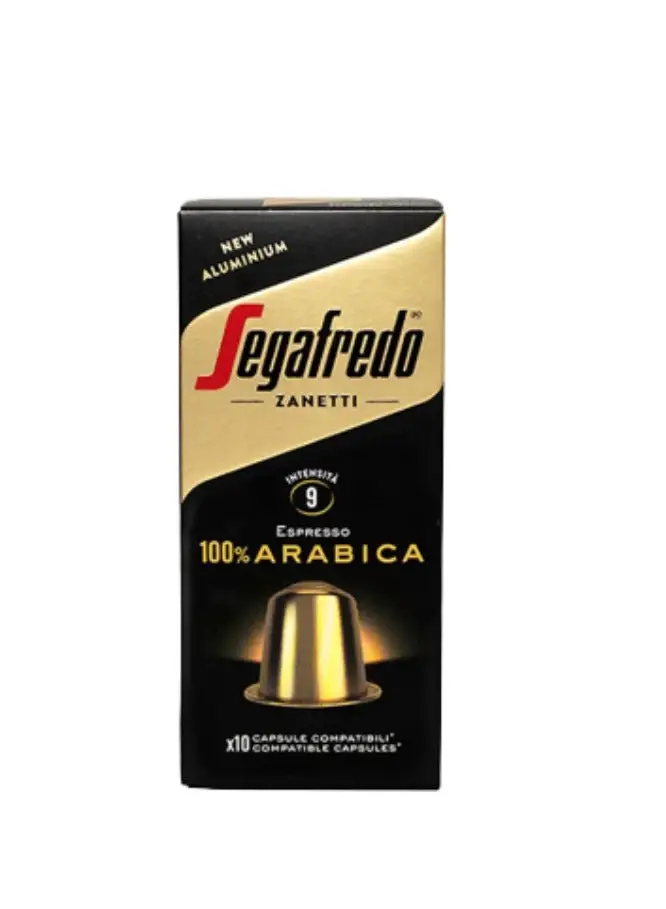 Segafredo Capsule 100% Arabica Nespresso Compatible 10 Capsules