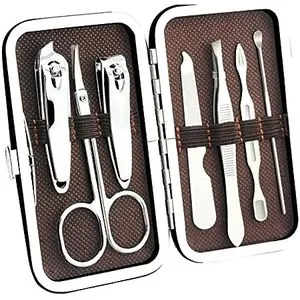 Nail Clipper Set,7 Pcs With Travel Case