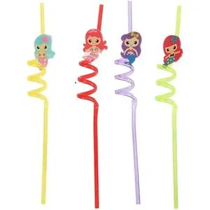 Multi-shape Straws Consisting Of 4 Pieces - One Piece