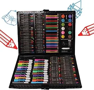 Generic 168 Piece Art Set,Painting & Drawing Supplies Kit with Portable Art Box,Oil Pastels, Crayons, Colored Pencils, Markers, Watercolor Cakes Inspiration & Creativity Coloring Art Set