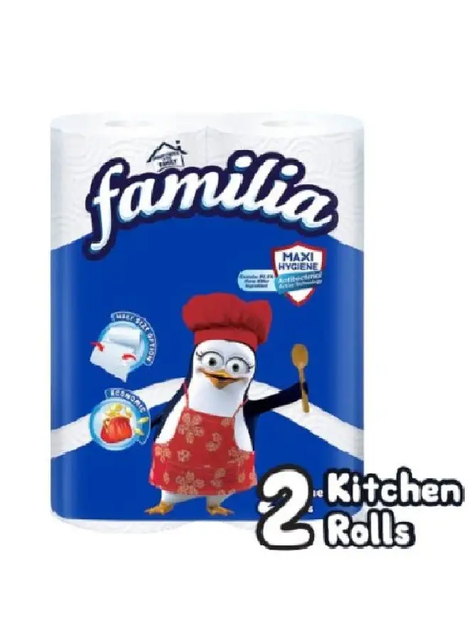 Familia Classic Antibac Kitchen Roll -2 Rolls