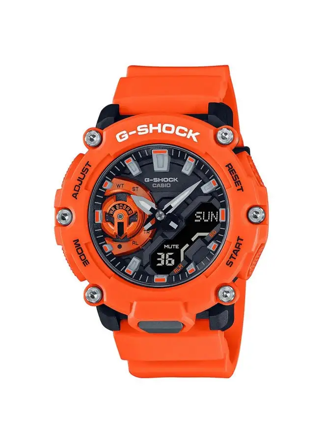 ساعة G-SHOCK راتنج أنالوج+رقمية GA-2200M-4ADR