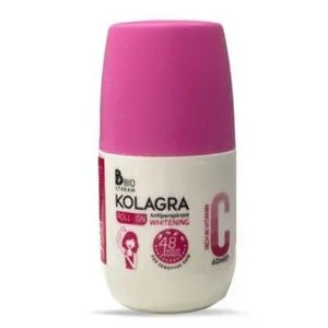 Kolagra Whitening Roll-On Antiperspirant - Cotton Candy - 60 Ml