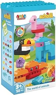 JDLT Construction set 5331 Zoo (50 parts)