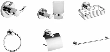 Infinity AC Accessories Set of 6 Pieces Chrome IN - 1510 B