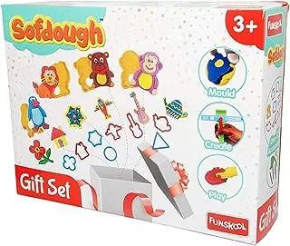 Nilco 9302600 Modeling Soft Dough Set Contains 5 Different Colours In Small Boxes For Kids With Endless Hours Of Entertainment - Multi Colour