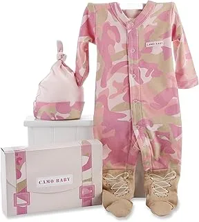 Big Dreamzzz Baby Camo 2piece Pink Layette Set