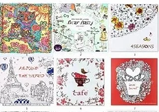 Generic 24 Pages Coloring Book 6-Pieces