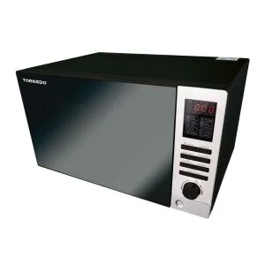 Tornado MOM-C25BBE-BK Microwave Grill 25 Liter, 900 Watt, 10 Menus - Black