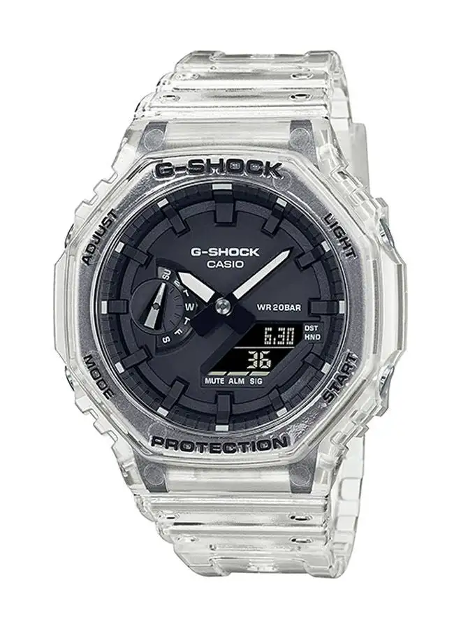 G-SHOCK Resin Analog+Digital Watch GA-2100SKE-7ADR