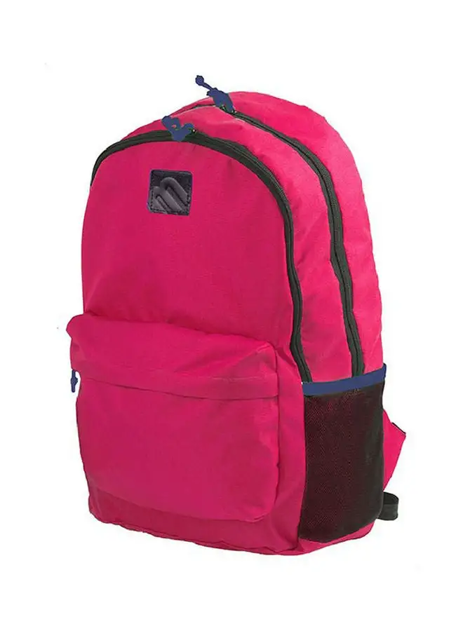 Mintra Large School Bags 20 L 3 Pocket Fuchsia