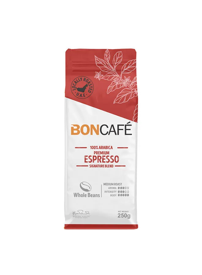 Boncafe Arabica Espresso 100% Whole Beans 250g