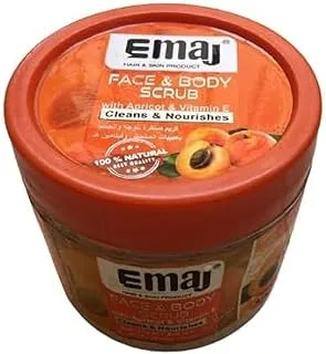 Face & Body Scrub with Apricot&Vitabin E 425 gr