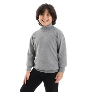 Caesar BOYS Wool Pullover With High Neck