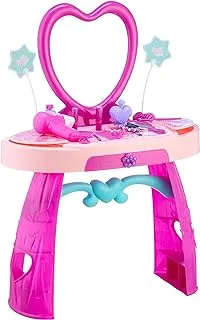 Nutcracker Factory 27-Pieces Beauty Dream Dresser Playset with Chair Children's Toy 27