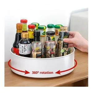 360° Multifunctional Rotating Organizer Tray