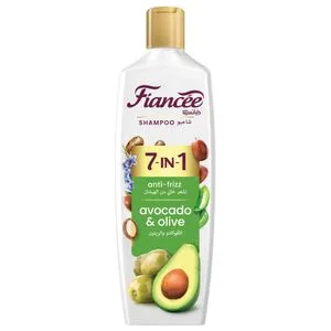 Fiancee Shampoo with Avocado and Olive Hair Anti Frizz - Rich in Natural Ingredients - 340 ml