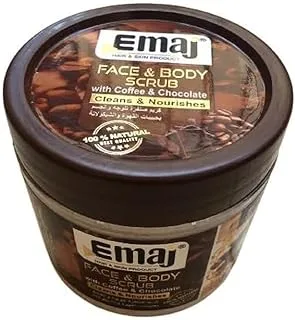 Emaj Face & Body Scrub with Coffee&Chocolate 425 gr