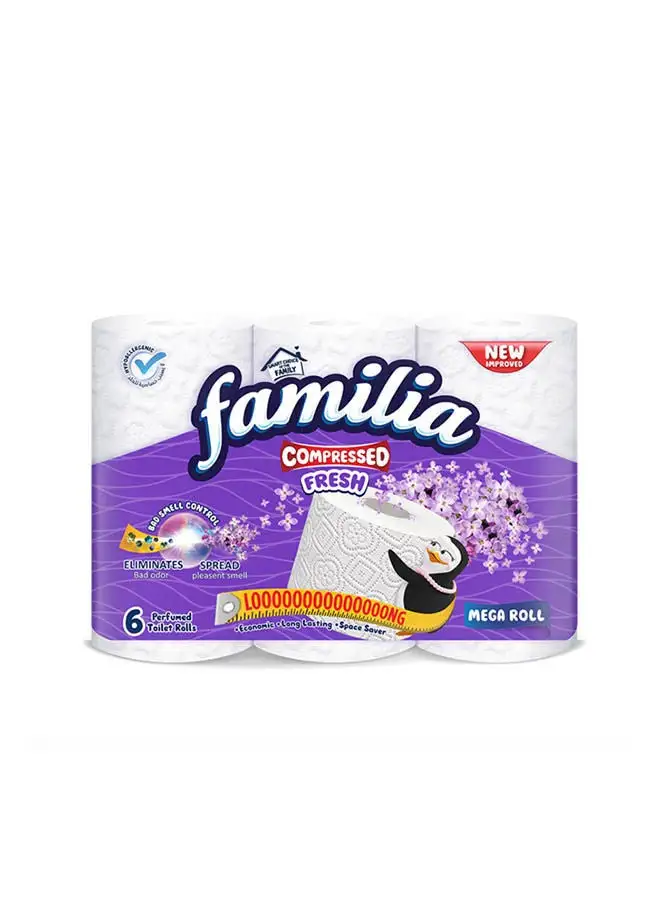 Familia 6 Perfumed Mega Toilet Roll