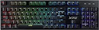 Xpg Infarex K10 Rgb Mem-Chanical Gaming Keyboard, Lighting Effect, Anti Ghosting Keys And Media Keys