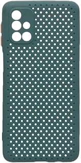 Generic Silicone Phone Case With Dotted Design And Colored Buttons For Samsung Galaxy M31s 6.4