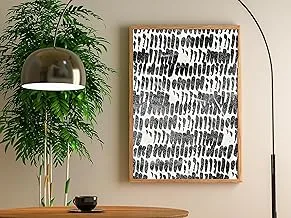 Modern wall frame (fingerprints) 30X40cm from Duckly,برواز حائط مودرن (بصمات اصابع) 30 * 40 سم من داكلي