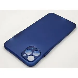 Slim Silicone Basic IPhone 11 Pro Max (6.5 Inch) Case Ultimate Protection - Blue