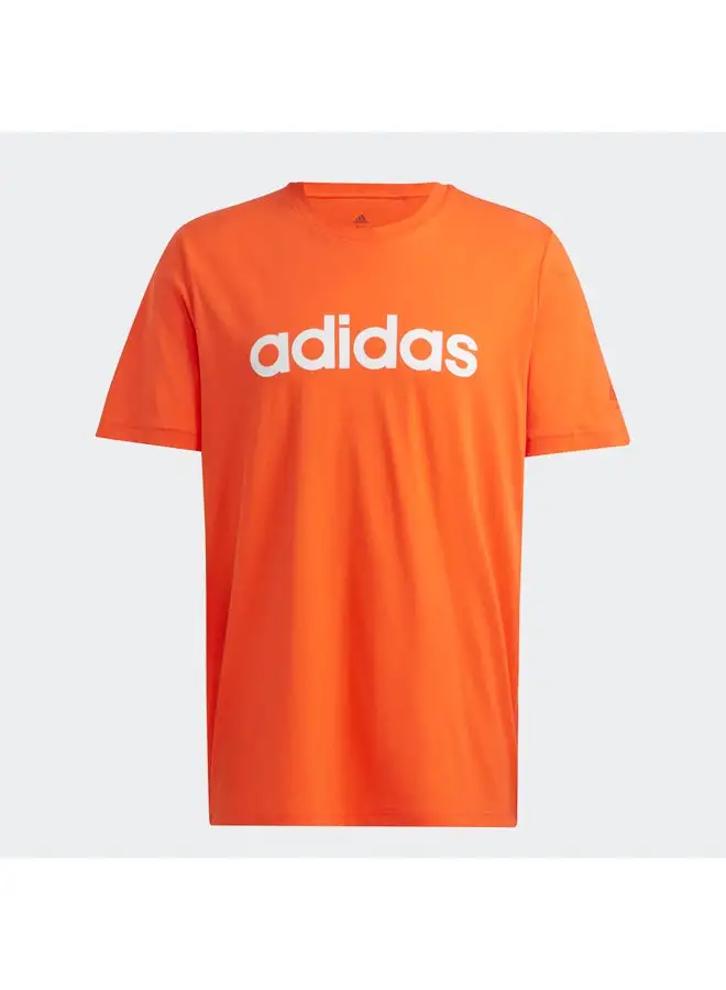 Adidas Essentials Embroidered Linear Logo T-Shirt