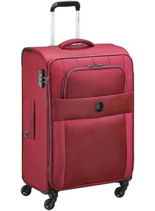 DELSEY Cuzco 68 cm 4-Wheel Trolley (red)