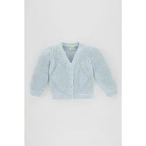 Defacto Babygirl Tricot Regular Fit Long Sleeve Cardigan