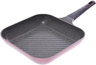 Neoflam Tily High Quality Granite Grill 28 cm - Marble Pink