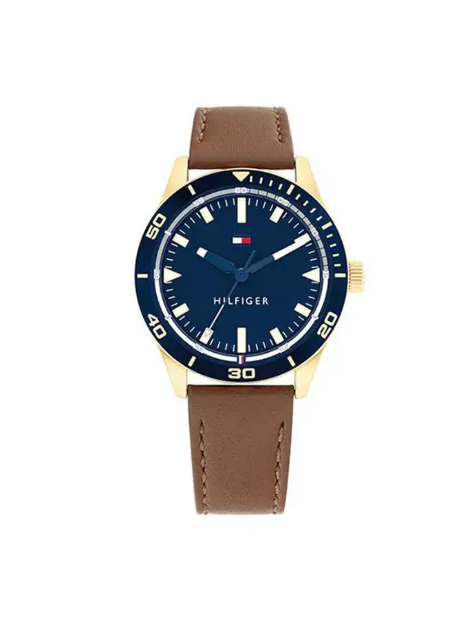 TOMMY HILFIGER Leather Analog  Watch 179.1818