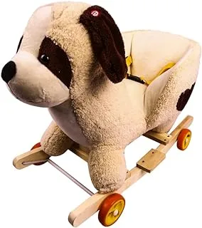 Dog rid on animal toys From Wood multi colour