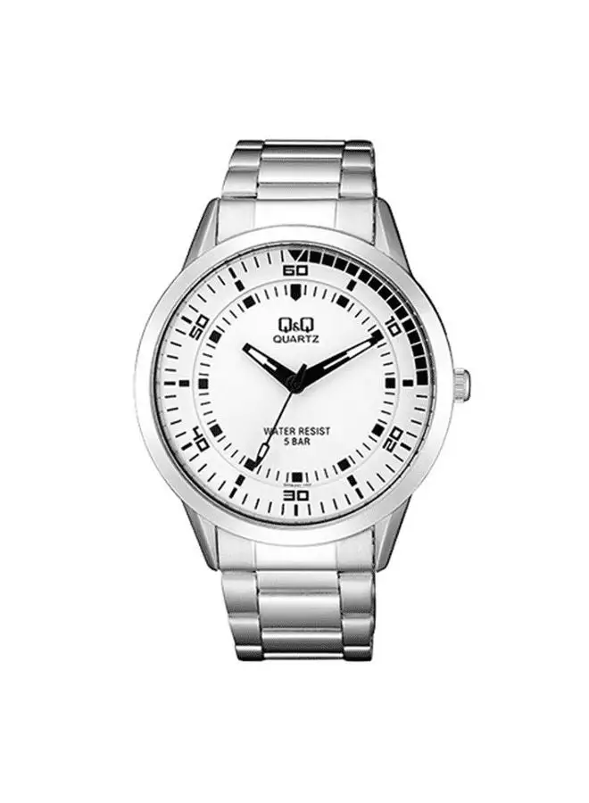 Q&Q Stainless Steel Analog Wrist Watch QA58J201Y