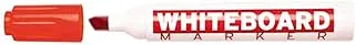 Molin RWB230-12-2B Whiteboard Marker Box of 12, Red